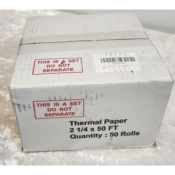 Zebra ZD41022-D0E00EZ 203dpi DT USB BT w Box of Thermal Paper Rolls - Picture 11 of 12